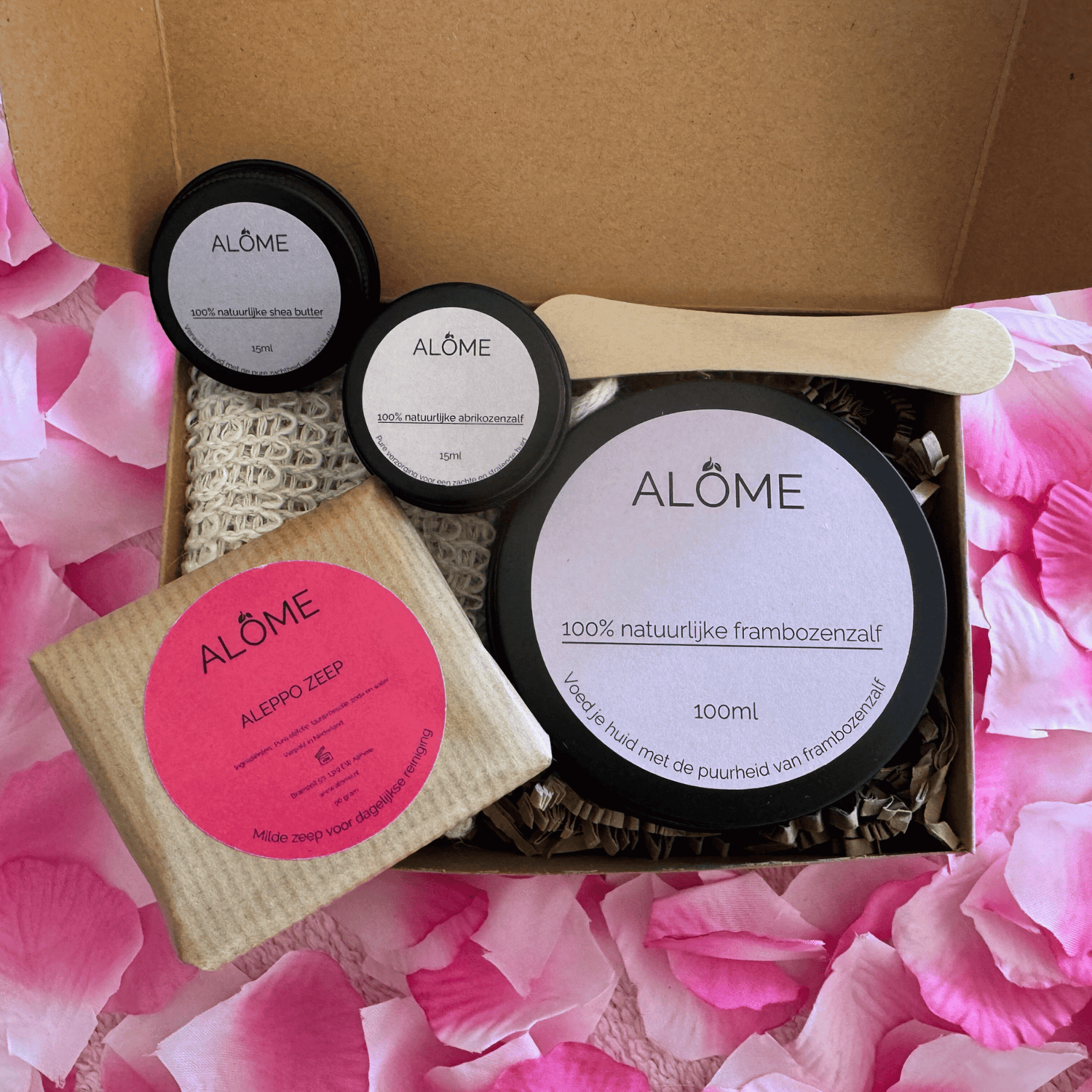 Amour giftbox met verzorgingsproducten