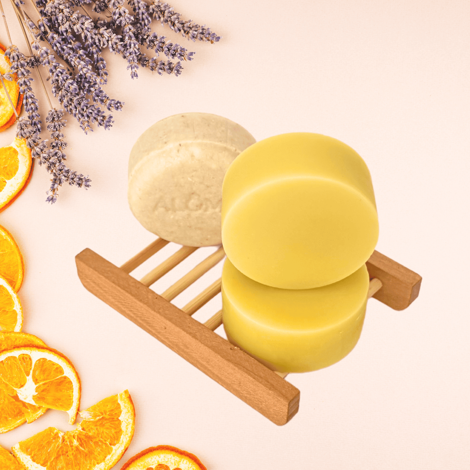 Conditioner bars met lavendel en sinaasappel