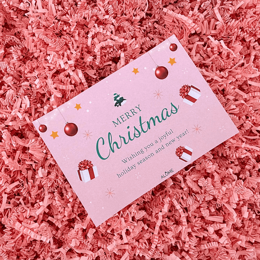 Kaart Merry Christmas adventskalender