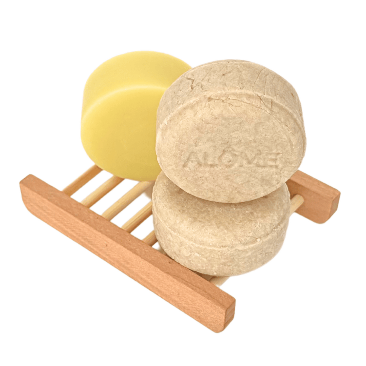 Vegan droog haar shampoo bar