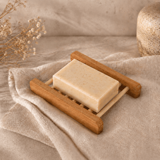 Duurzaam zeepbakje bamboe voor zeepbars en shampoo bars