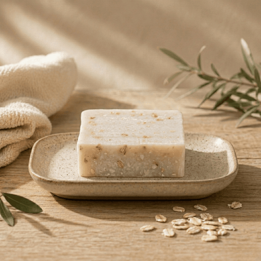 Aloë vera scrubzeep met natuurlijke exfoliatie voor een zachte en gladde huid