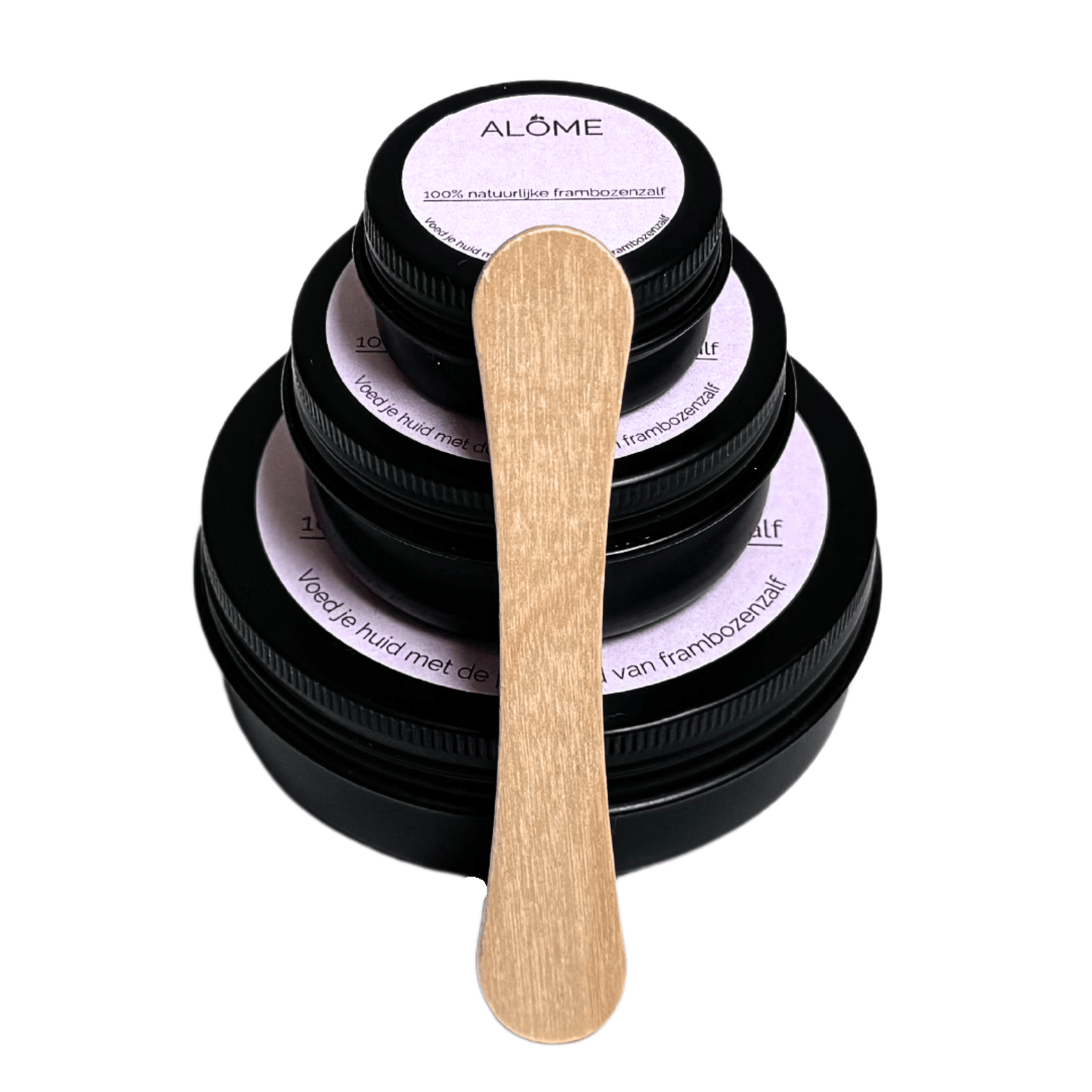 Houten crème spatel