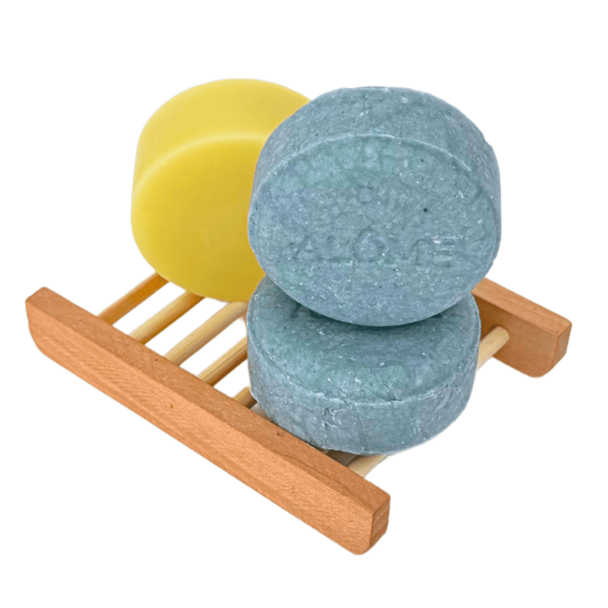 Vegan vet haar droge punten shampoo bars en conditioner bar